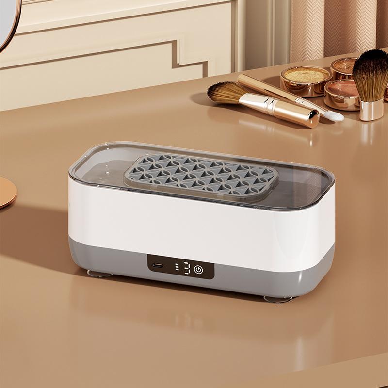 Multifunctional Glasses Cleaning Machine Sonic Vibration Cleaner for Contact Lenses, Makeup Brushes, Jewelry, and Braces