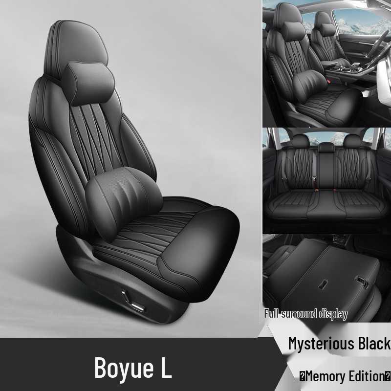 All-Season Seat Covers for 25 Geely Boyue L Models & Cushions for 24 Models - Complete Coverage