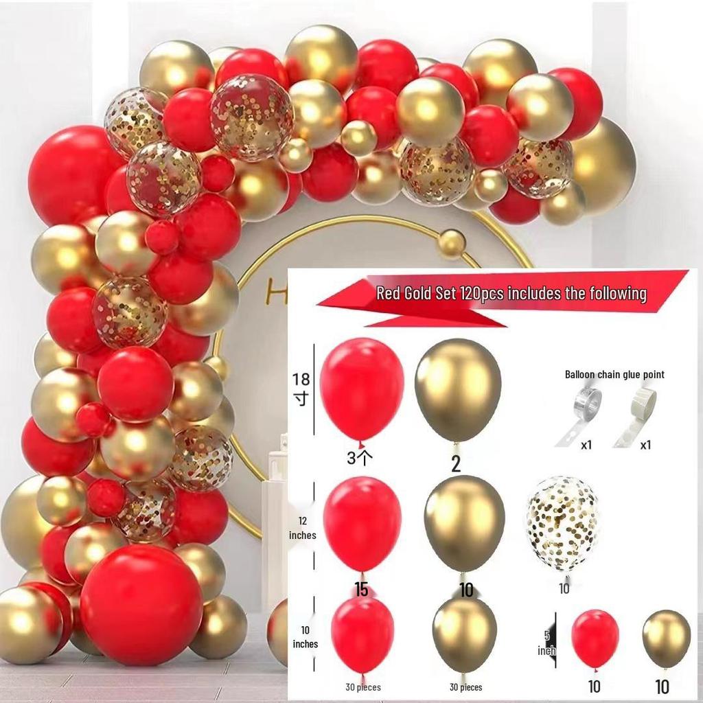 Luxury Balloon Set for Birthdays & Events - High-End Party & Ceremony Decoration Arch