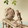 3D Wooden Puzzle Sisyphus Ancient Greek Mythological Stories Mechanical Gear Model Assembly Educational Toys Gift for Kids
