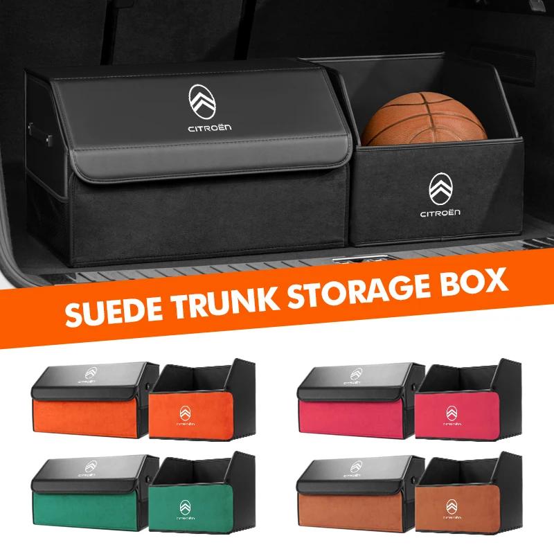 Car Trunk Storage Box Large Capacity Multiuse Tool Tidying For Citroen Grand Berlingo Jumper Celysee Xsara Picasso Aircross aik256