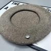 Women's High-Quality Wool Beret: Buttoned, Retro Style, Solid Color, Versatile Hat for Autumn and Winter