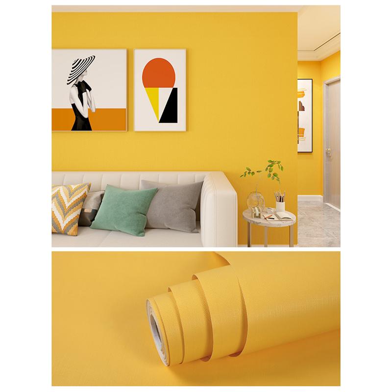 

ПВХ Моранди однотонные самоклеящиеся обои спальня гостиная водонепроницаемые настенные наклейки DIY домашний декор стен 40cm*20m