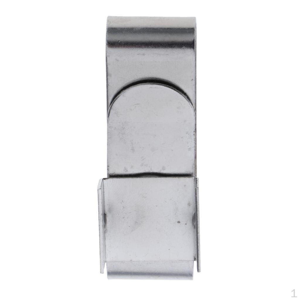 

Metal Pool Cue Chalk Holder Case Belt Clip Container Snooker Billiard Accessory