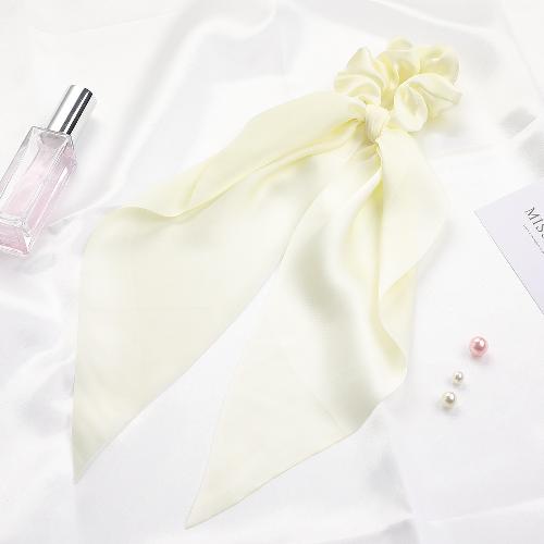 Spring and summer new chiffon star ponytail streamer large intestine ring hair accessories female tie hair ring spot