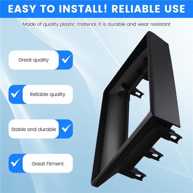 Precise Car Radio Fascia For MG ZS 2020 Head Unit 2 Din GPS MP5 Android Stereo Video Player Dashboard Fascia Panel Frame