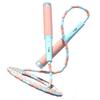 Not Entangled Skipping Rope Adjustable Soft Beaded Segmented Fitness Jump Rope  For Adult