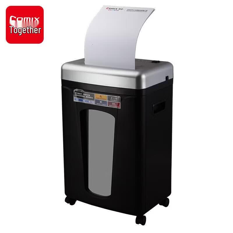

COMIX S358 Desktop Anti-Jam Paper Shredder CN plug (adapter included)