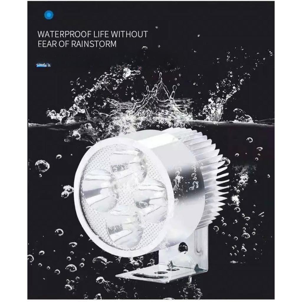 1/3PCS Electric Bicycle Driving Scooter Headlight Horn 2-in-1 In Vitro Modified Headlight Waterproof Parts