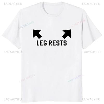 Humor Printed Leg Rests Dad Joke Adult Women T-Shirt Hip Hop Casual Fashion Streetwear Man Tshirt Hot Sale Fathers Day Gift Tees