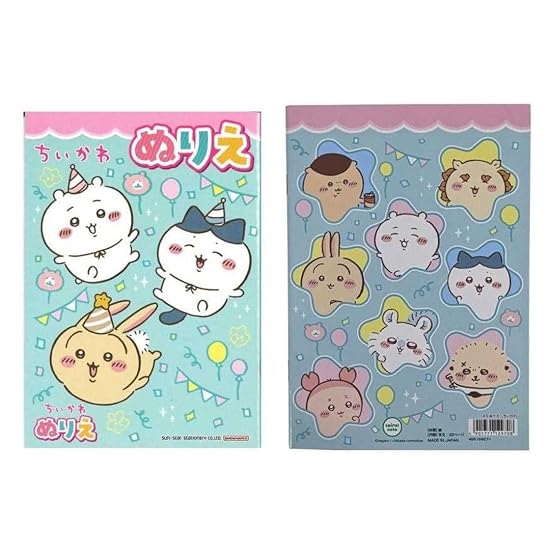 Chiikawa Coloring Book B5 & A5 2-Book Set