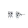 Owl Earrings for Women, 925 Silver, Hypoallergenic, Owl Stud Earrings, Owl Accessories