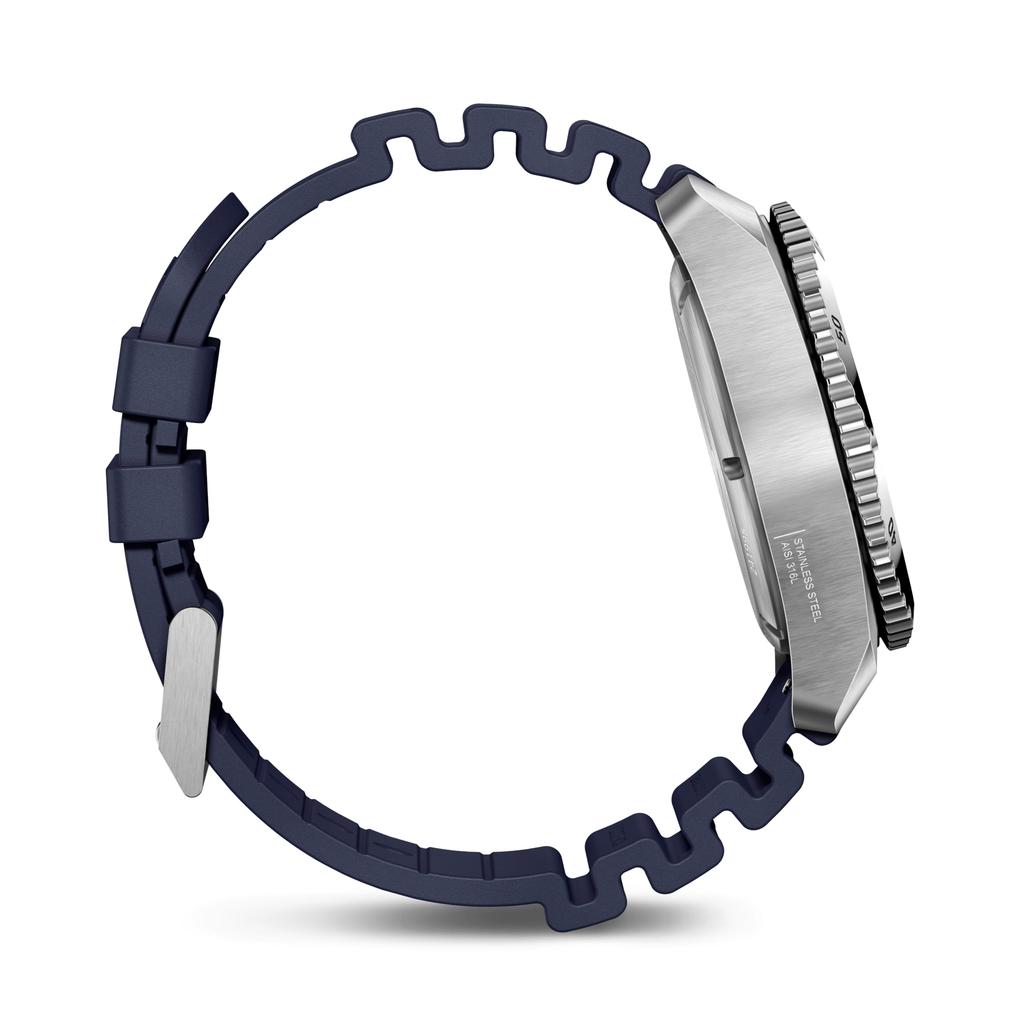 VICTORINOX DIVE PRO Automatic Watch with Stainless Steel Case Blue and Blue Rubber and a Great Men's (316L), Dial, Strap. Waterproof, Stylish, Gift.