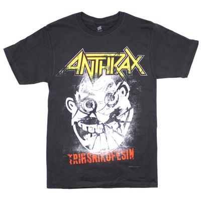 Herren Anthrax Cracked NOT Man 2015 T-Shirt (D - NY) T-Shirt  Schwarz