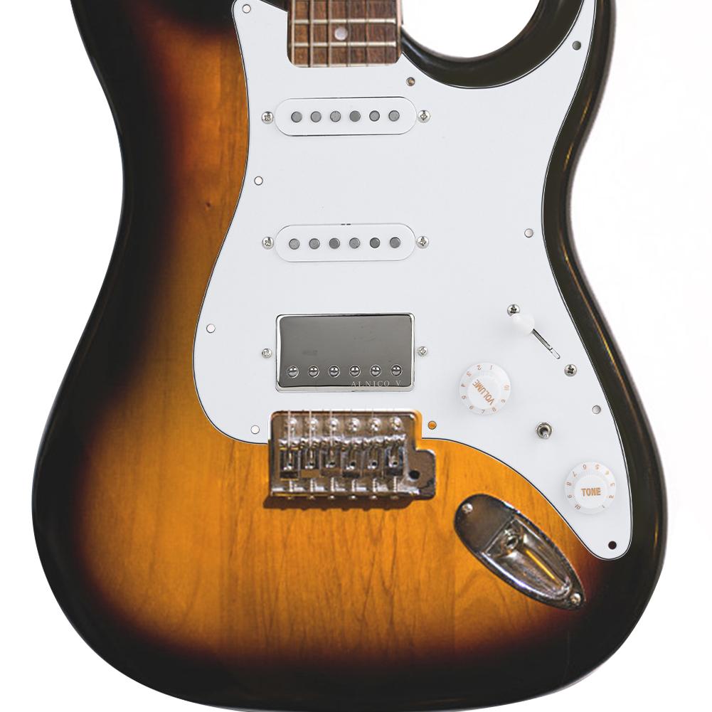 SSH Loaded Prewired Double Coil Pickups Pickguard Electric Guitar Instrument Accessories