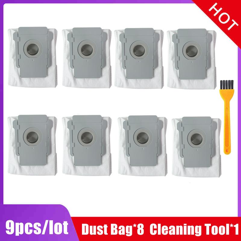 Multi-set Dirt Disposal Replacement Bags for iRobot Roomba i7 i7+ s9 E5 i7 plus E6 s9+ Clean Base vacuum cleaner parts dust bags