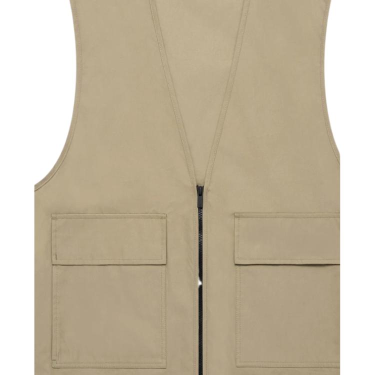 Fear of God Essentials SS22 Work Vest Men Outerwear Oak-Brown FOG-SS22-276
