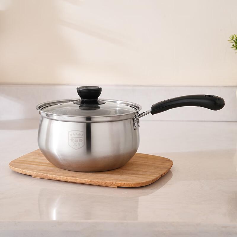 KEGOO 304 Stainless Steel Milk Pot