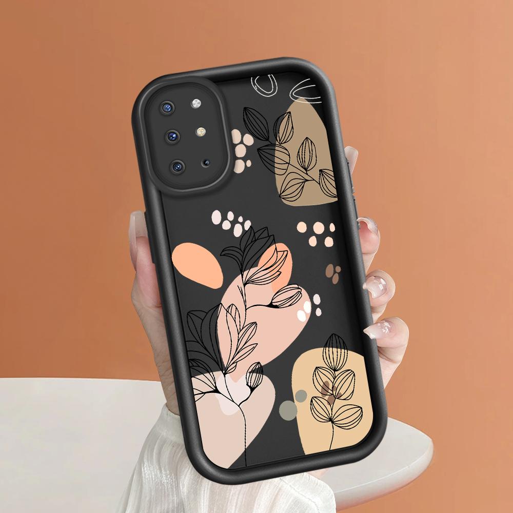 For OPPO A38 A18 A57s A57 A60 Reno11 F Reno12 FS Moto G10 G20 G30 G22 Realme C53 C63 Flowers Pattern Soft Silicone Full Lens Protect Back Case