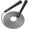 Li Ning Fitness Training Non Countable Jump Ropes Students PVC Rope, Plastic Controller Cord Length Approx. 2.8M Gray FY-661