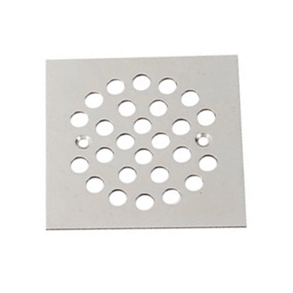 

304 Stainless Steel Drain Elegant Drain Cover Screw-in Floor Drain Cover Square серебряный