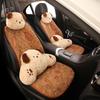 Winter Plush Puppy Car Seat Cushion for Ford Focus - Warm & Cute