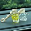 Car Perfume Bottle Ornament Aromatherapy Essential Oil Bottle Hanging Auto Air Freshener for Home Car Decoration Interior