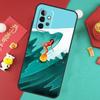Surfing Wave Case For Samsung Galaxy A56 A36 A26 A16 A06 A13 A33 A53 A15 A35 A55 A34 A54 A12 A32 A52 A17