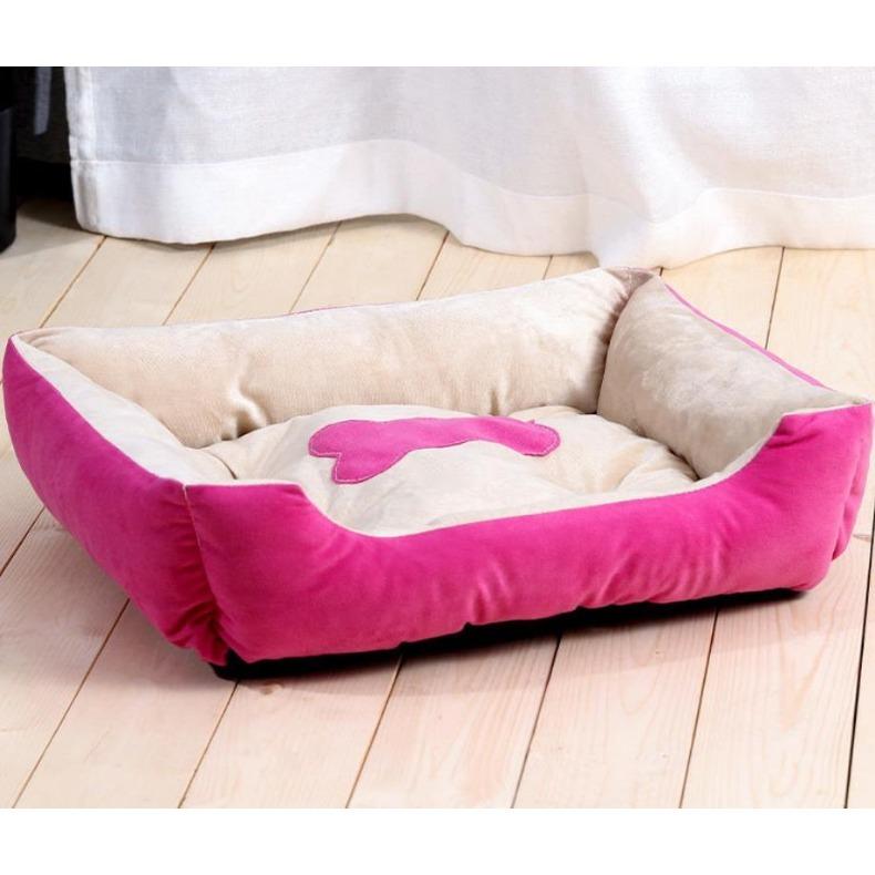 Soft Pet Bed Flannel Thickened Pet Fleece Dog House Soft Fleece Nest Dogs Baskets Mat Puppy Kennel For Cat Breathable Pets Bed