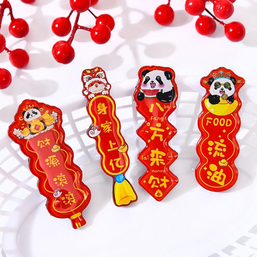

Panda Mini Snake Year Couplet Chinese Style Decorative Couplets Spring Festival Style B