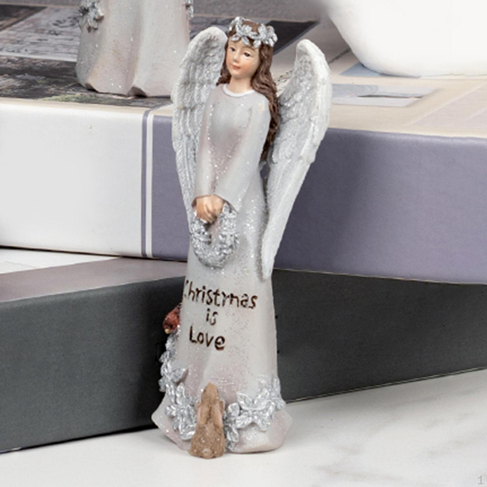 

Angel Statue, Sculpted Sculpture Art Crafts and home yard Gifts Rabbit