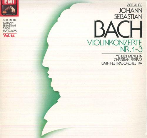 

LP Record YEHUDI MENUHIN, CHRISTIAN FERRAS, B - J S Bach Konzert Fur Violine Und St 2901461 HMV Germany Classical Used