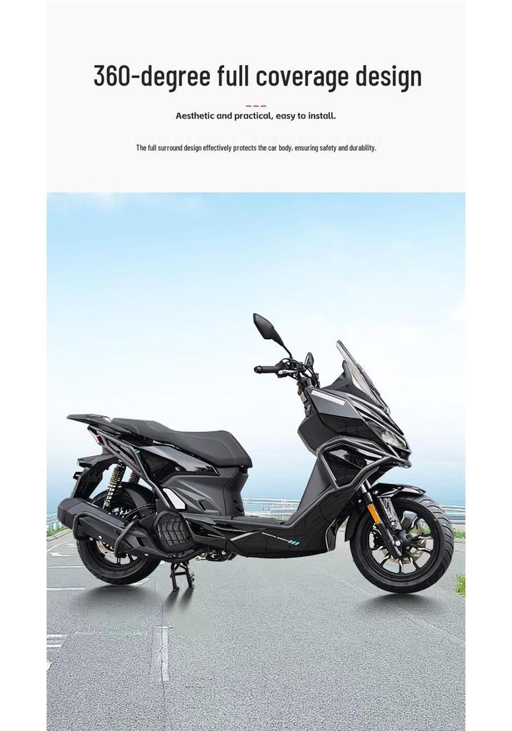 Zongshen RT150S Scooter Full Coverage Bumper Guard Set