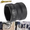 1 Stück Motorrad Reparatur Demontagewerkzeug Nuss Hülse 39mm-41mm Kohlenstoffstahl Riemenscheibenmutter Dirt Bike Teil Kupplung Demontage Zubehör