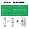 Solar DC Fuses 1000V PV Photovoltaic 6A 10A 15A 20A 25A 30A  DC Fuse Holder Base  for Solar System Short Circuit Protection gpV