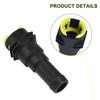 Cooling Water Hose Connector Car Heater Water Pipe Fitting For Mazda 3 2004-2012 For Mazda 5 A/C Tube Connection D651-61-240