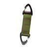 Double-headed Camping Carabiner Rotatable Backpack Key Hook Webbing Belt Buckle  Backpack