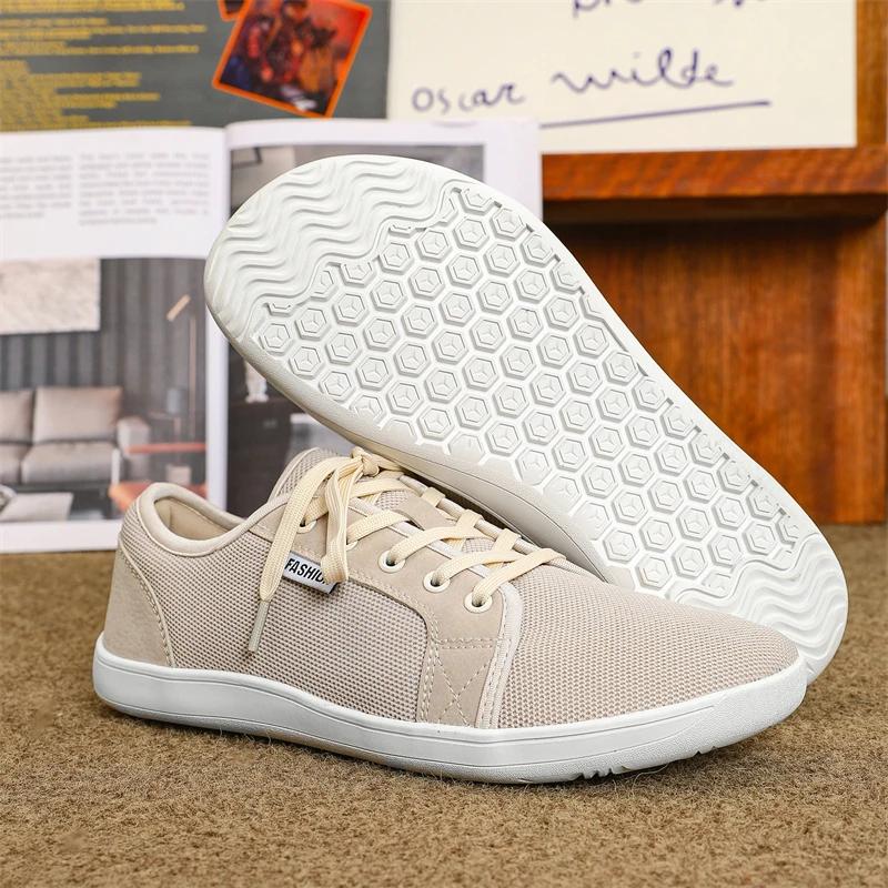Fashionable and Minimalist Shoes with Ultra Light and Wide Feet Suitable for Both Men and Women for Daily Exercise and Travel