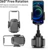 Phone Holders for Your Car, Cup Holder Phone Mount, Universal Adjustable Gooseneck Cup Holder Cradle Car Mount