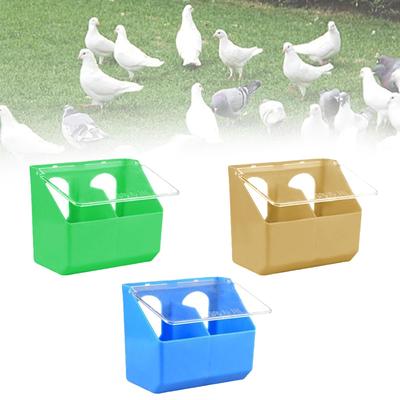 Hanging Pigeon Feeder, Heavy Duty Dove Bird Feeding Case Food Storage Case for Pigeons Cockatiels Parakeet Ducks Canaries