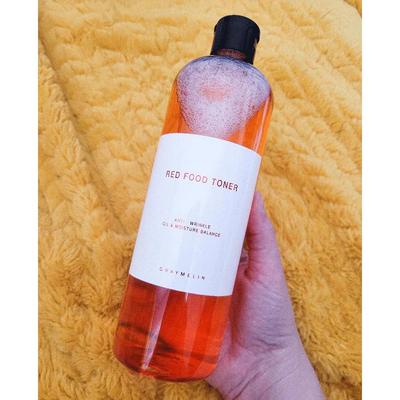 Toner alimentar roșu/galben/verde 500 ml, anti-îmbătrânire, hidratant, cosmetice coreene, Kbeauty, probă