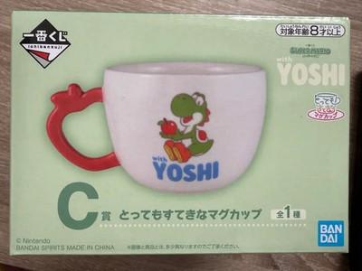 Ichiban Kuji Super Mario YOSHI Prize C Very Lovely Mug JAPAN BANDAI FS
