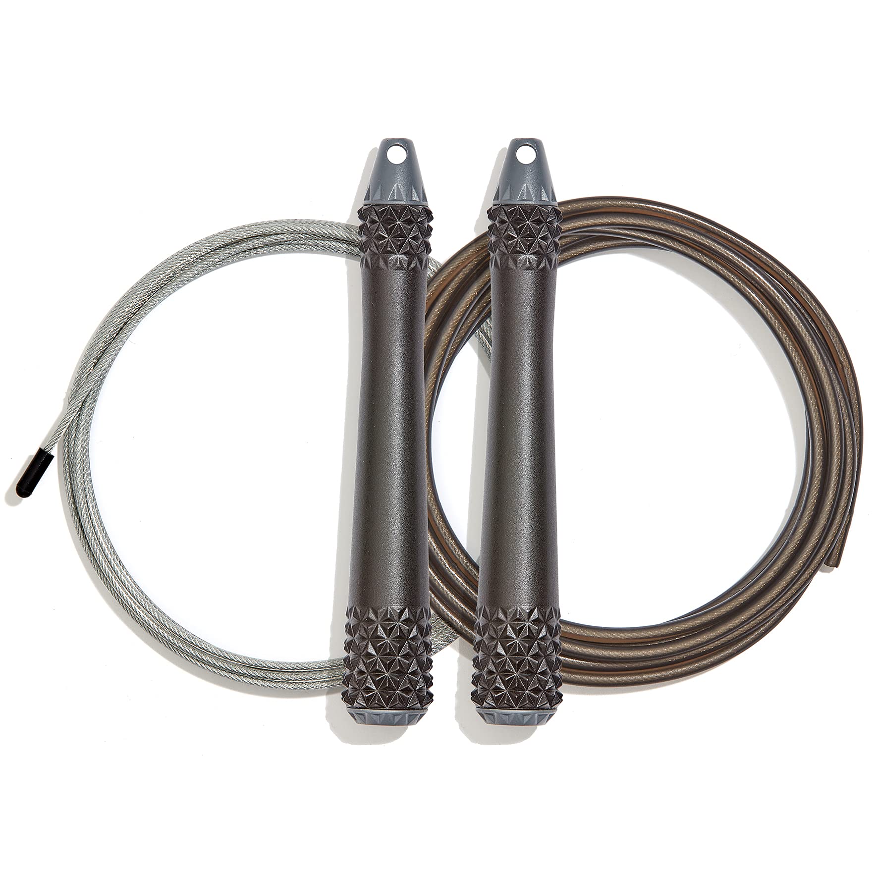 

adidas Weighted Skipping Training Jump Rope with Adjustable Weighted Cylinders x Two Wires and Carrying Bag Rope, Weight, (2 100g), (2.5mm/4.0mm), чёрный