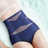 1PC Explosive Cross Bandage High Waist Ice Silk Belly Pants Women's Thin Breathable Women's Body Sculpting Underwear