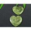 33-34MM Vessonite?Heart 2 Pcs Healing Heart Cabochon loose Gemstone 98Cts. SK-4125