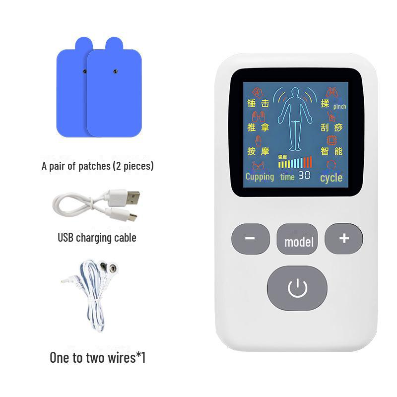 

Трансграничный многофункциональный цифровой массажер меридиана с импульсами EMS - модель для обуви высокой интенсивности 902-5 single hole one to two