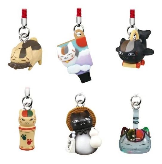 

Natsume s Book of Friends Nyanko-sensei meets Japanese Folk Art Vol. 2 [Complete Set of 6] Gacha
