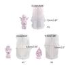 Plaster Aromatherapy Candle Molds 3D Candle Making Mold 3D Angel Silicone Mold for Home Decoration,Art Crafts Ornaments