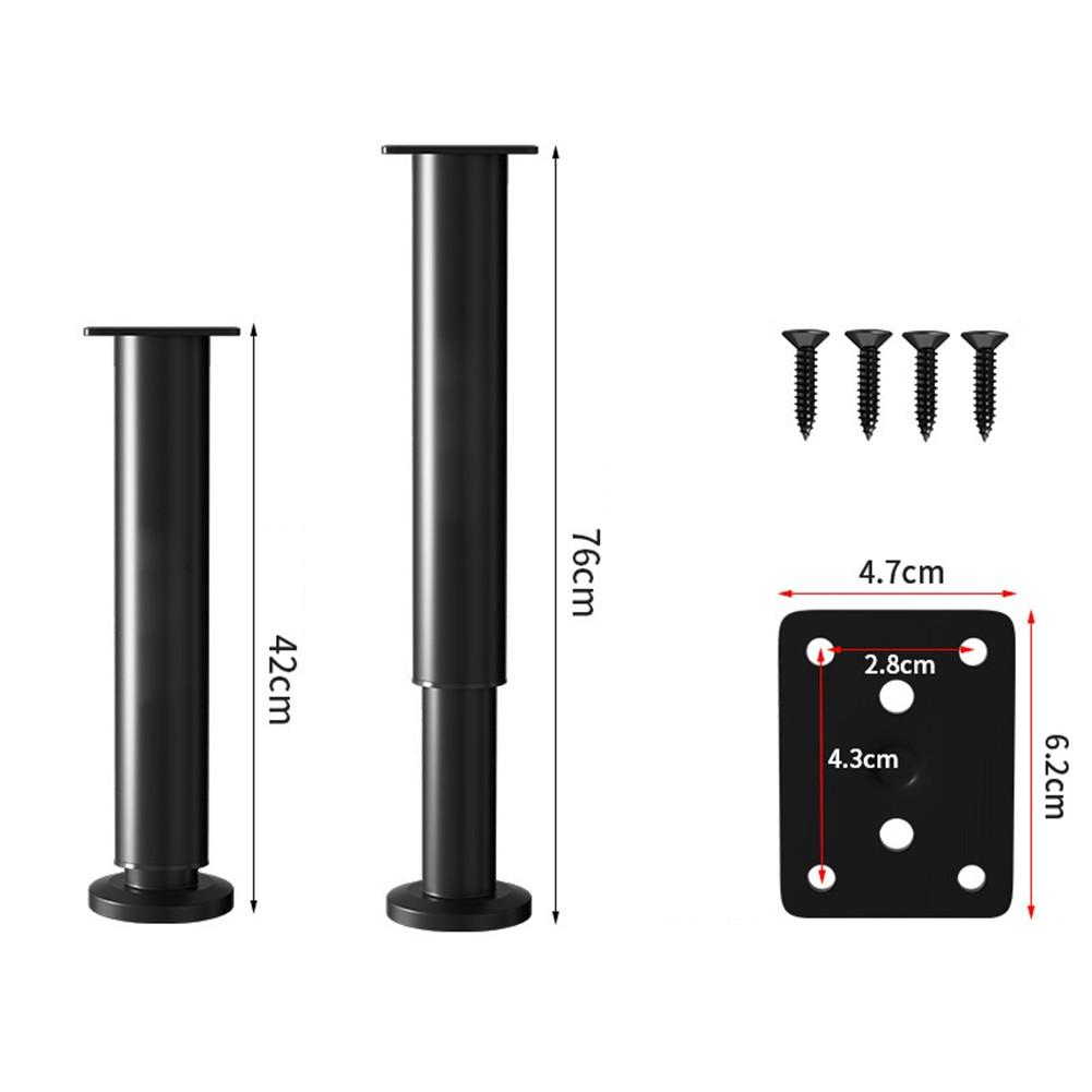 Противоскользящая защита Регулируемые мебельные ножки Металлическая ножка-опора для кровати