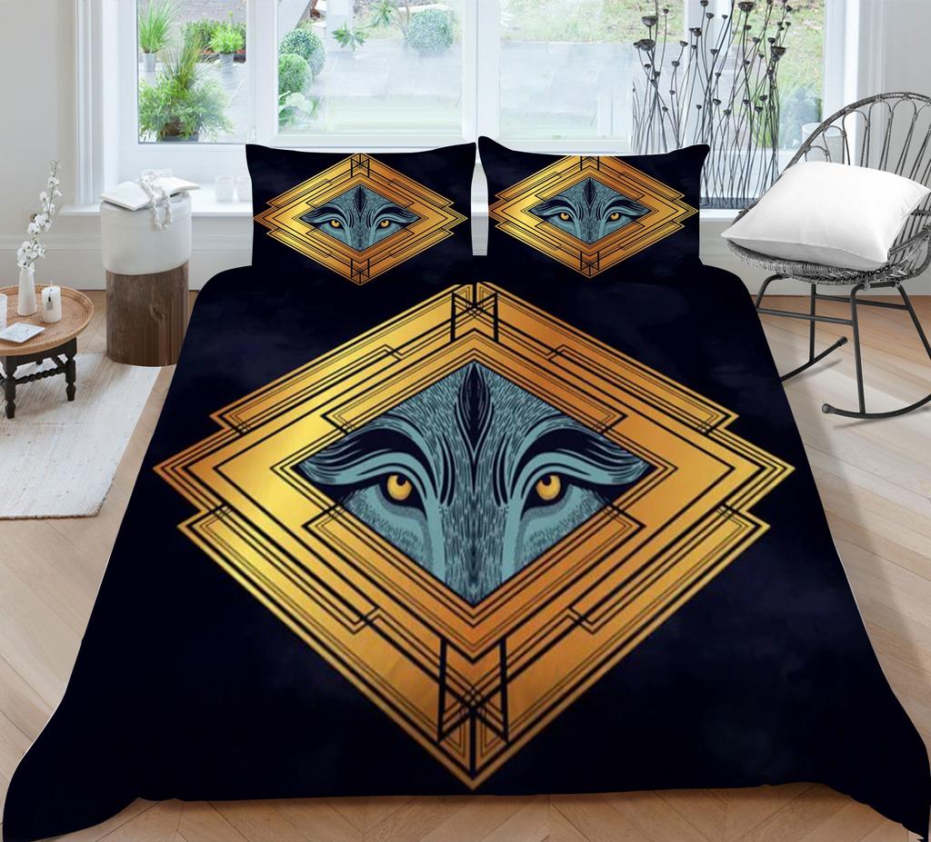 Duvet Cover Set Bohemian Quilt Cover Unique Design Home Bed 3D Queen Size Bedding Boy Girl Bedding Cover Set